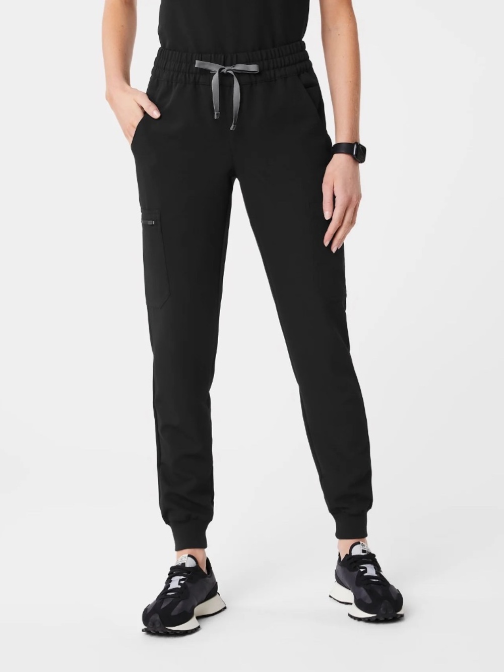FIGS Uman jogger scrub pant - Black- Size Extra Small- Regular
